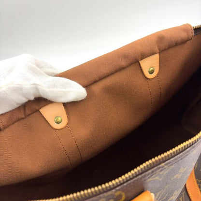 Louis Vuitton Flannery 45 Monogram Leather ×pvc Brown Shoulder Bag Gold M51115