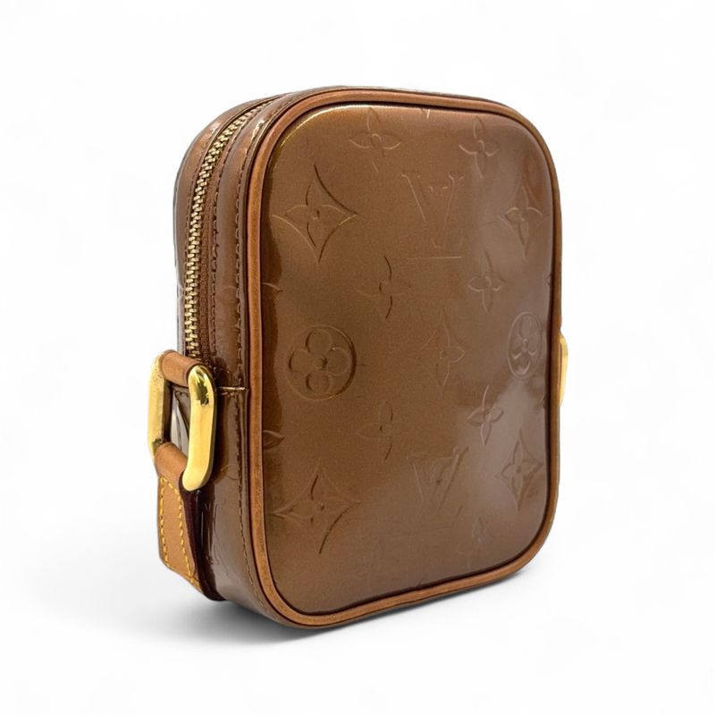 Louis Vuitton Christie PM Monogram Vernis Monogram Vernis Leather Bronze