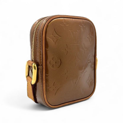 Louis Vuitton Christie PM Monogram Vernis Monogram Vernis Leather Bronze