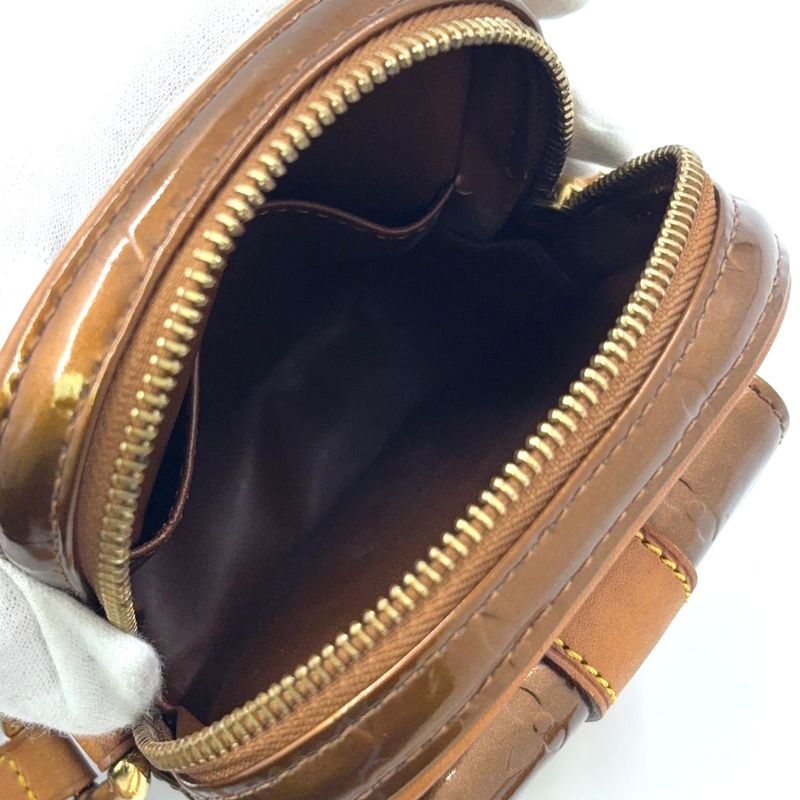 Louis Vuitton Christie PM Monogram Vernis Monogram Vernis Leather Bronze