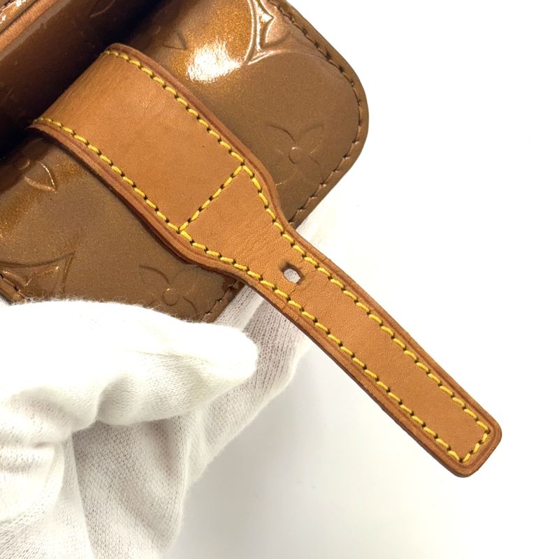 Louis Vuitton Christie PM Monogram Vernis Monogram Vernis Leather Bronze