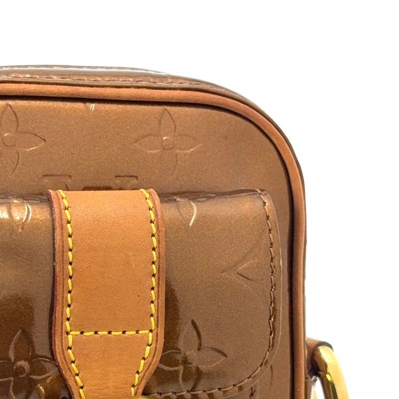 Louis Vuitton Christie PM Monogram Vernis Monogram Vernis Leather Bronze