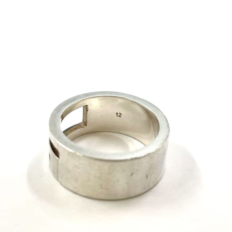 Gucci G Logo Ag925 Silver Ring