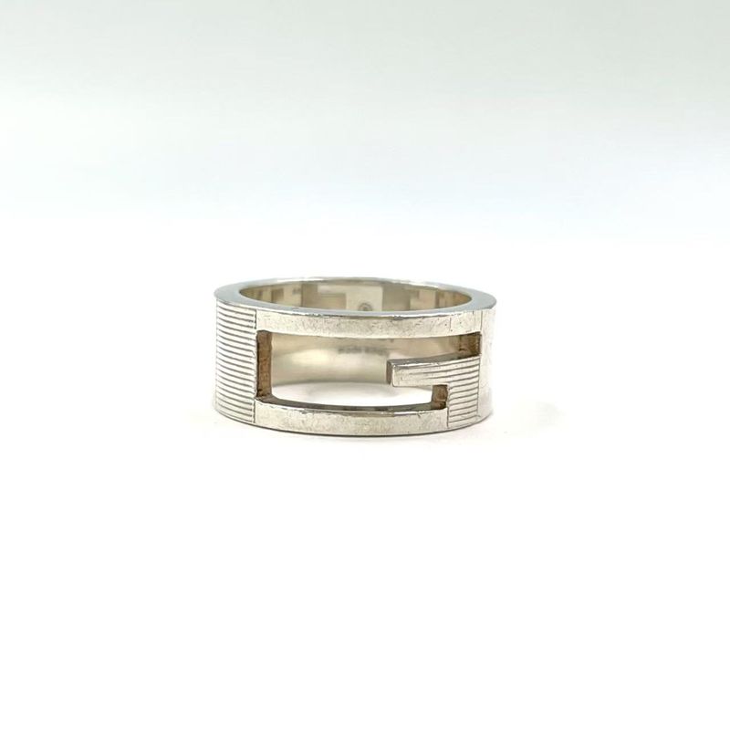 Gucci G Logo Ag925 Silver Ring