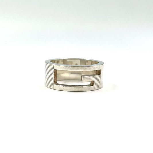 Gucci G Logo Ag925 Silver Ring