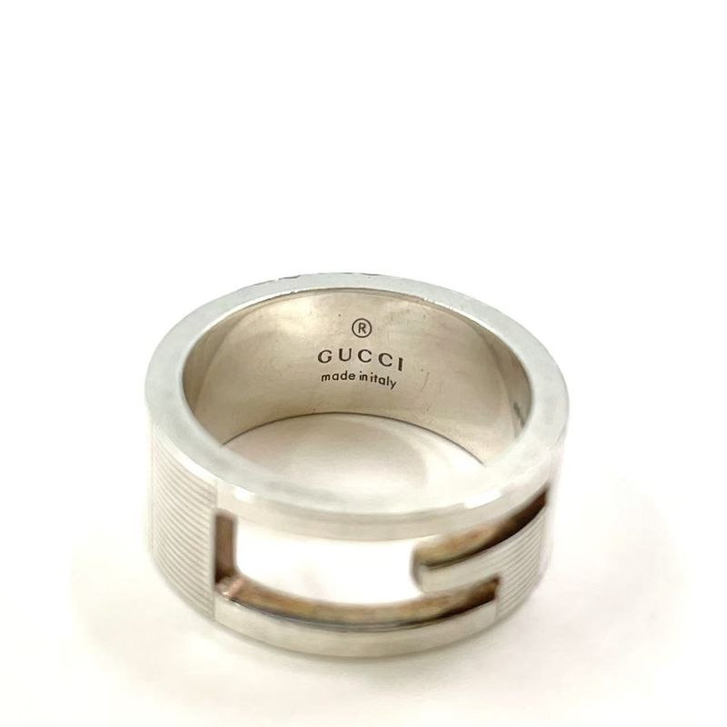 Gucci G Logo Ag925 Silver Ring