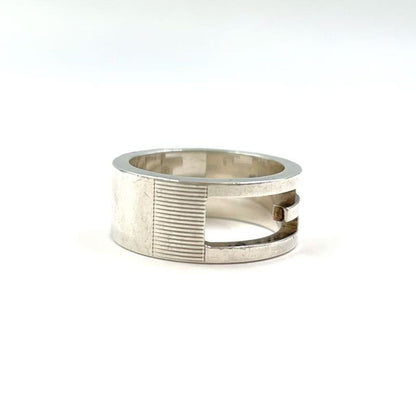 Gucci G Logo Ag925 Silver Ring