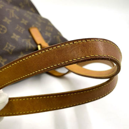 Louis Vuitton Cabas Piano Monogram Leather X PVC Brown Tote Bag Gold M51148