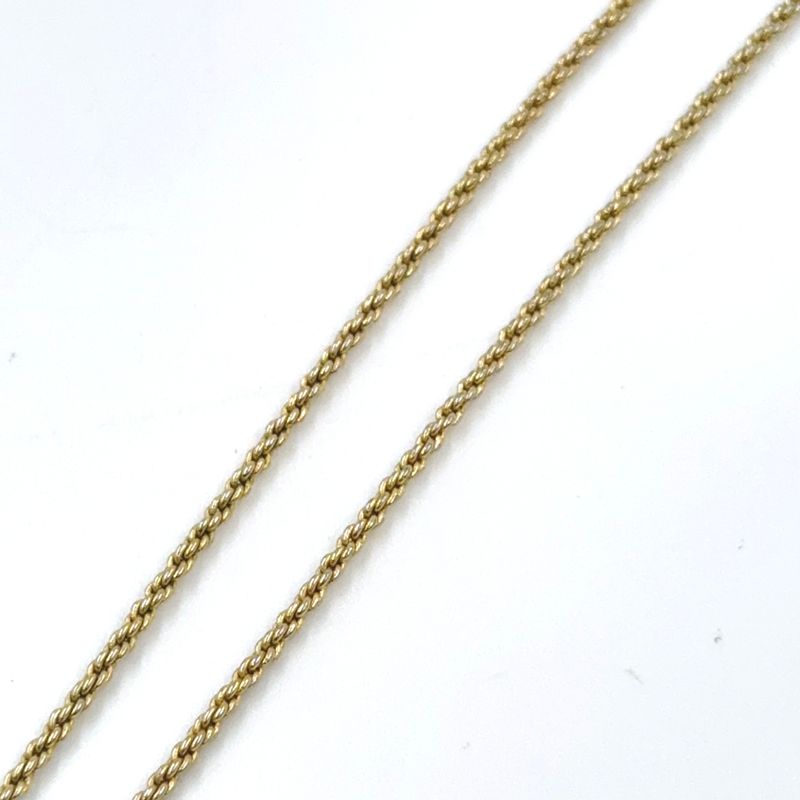 Christian Dior CD Logo Rhinestone GP Gold X Black Necklace