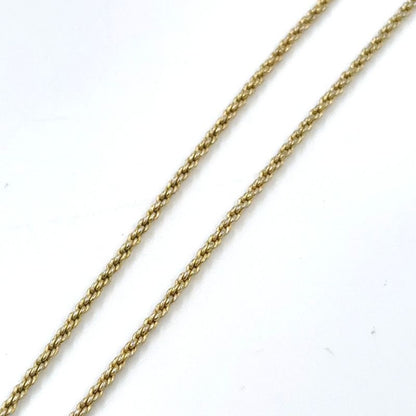 Christian Dior CD Logo Rhinestone GP Gold X Black Necklace