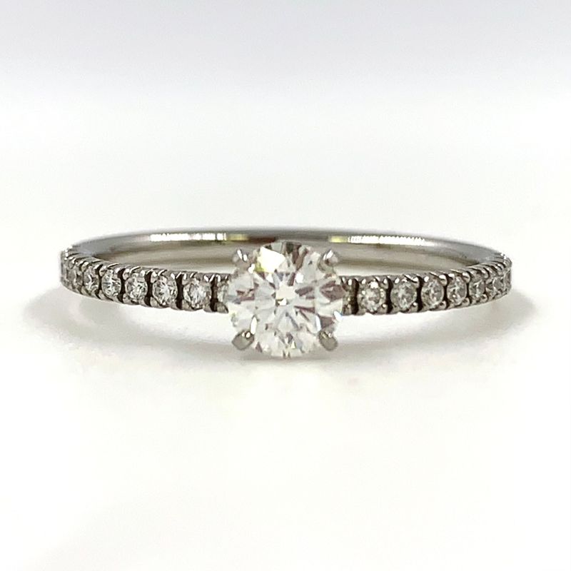 Cartier Etincel De Pt950×diamond Silver Ring N4744247