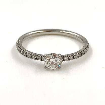 Cartier Etincel De Pt950×diamond Silver Ring N4744247