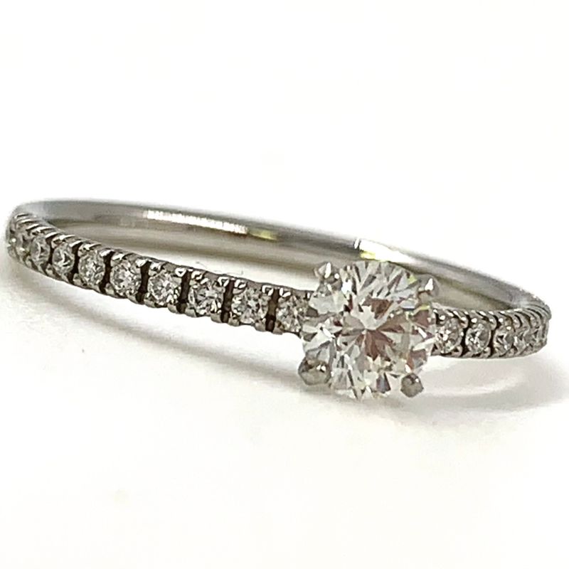Cartier Etincel De Pt950×diamond Silver Ring N4744247