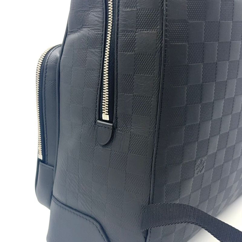 Louis Vuitton Damier Infini Backpack Sac RFID Compatible Leather Black Backpack