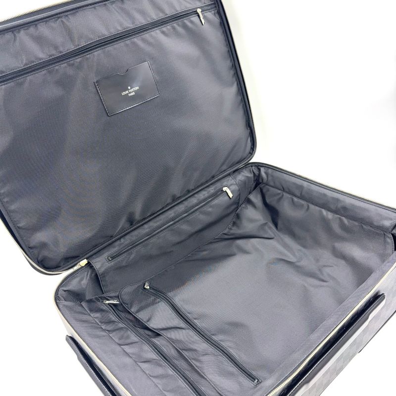 Louis Vuitton Pegase 55 Damier Graphite Damier Graphite Initial Leather ×PVC