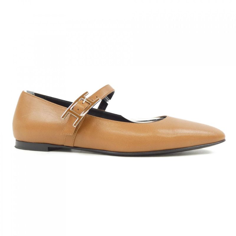 Hermes Jane Api Buckle 242047z Flat Shoes