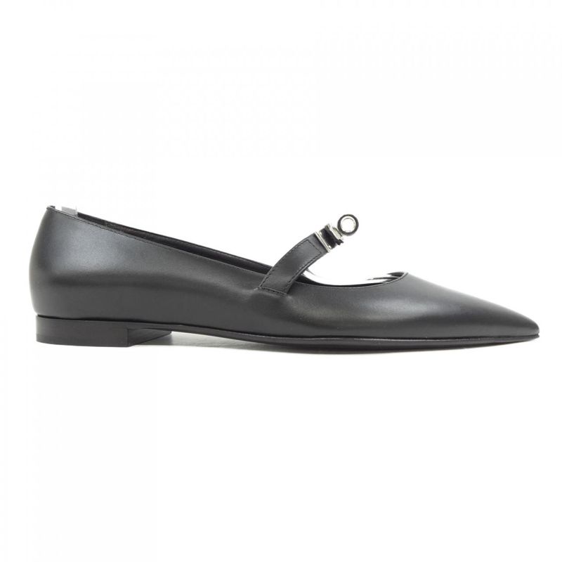 Hermes Kelly Buckle 251002z Flat Shoes