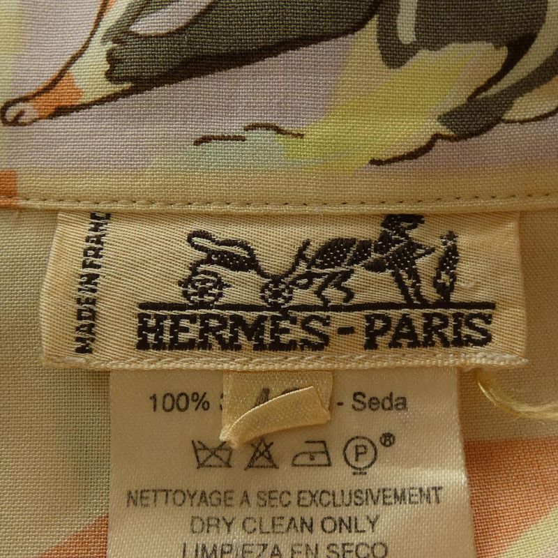 Vintage Hermes Twill Reine Shirt