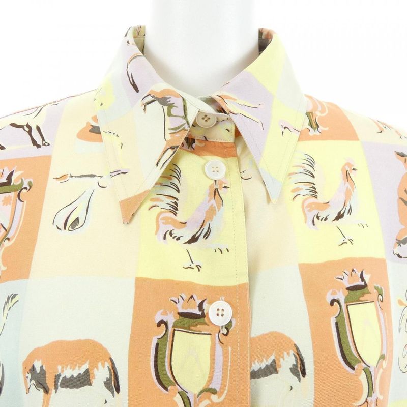 Vintage Hermes Twill Reine Shirt