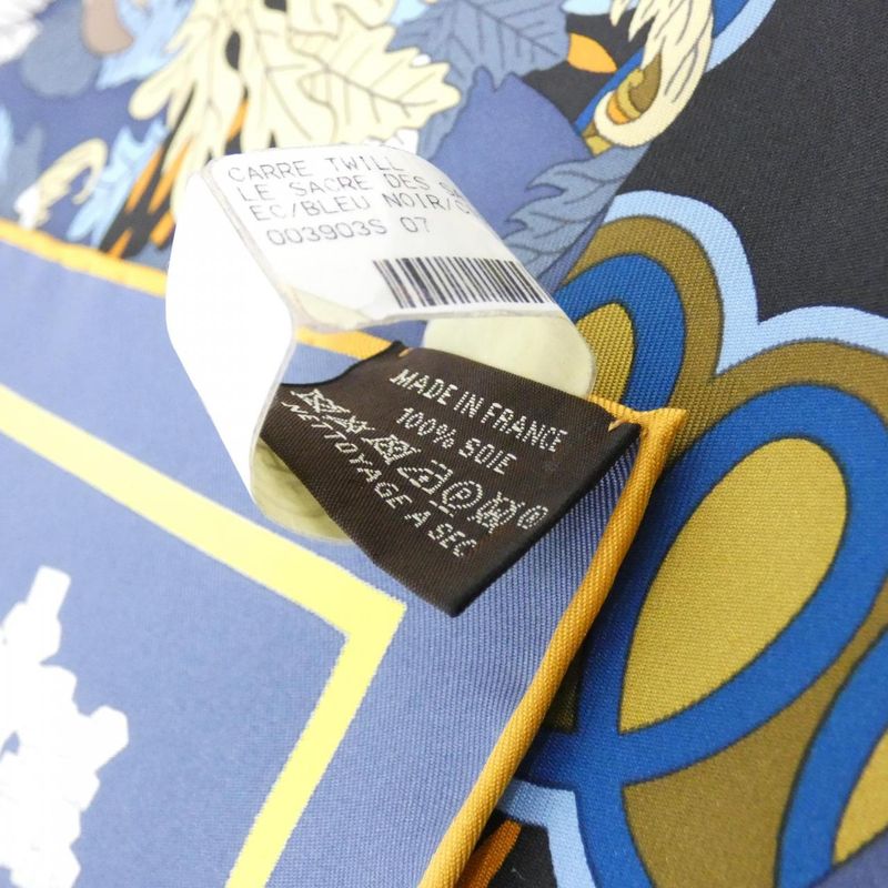 Hermes le Sacre des Saisons Carre 003903s Scarf