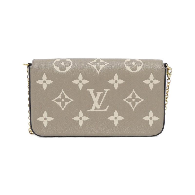 Louis Vuitton Bicolor Monogram Empreinte Pochette Félicie M82610 Shoulder Bag