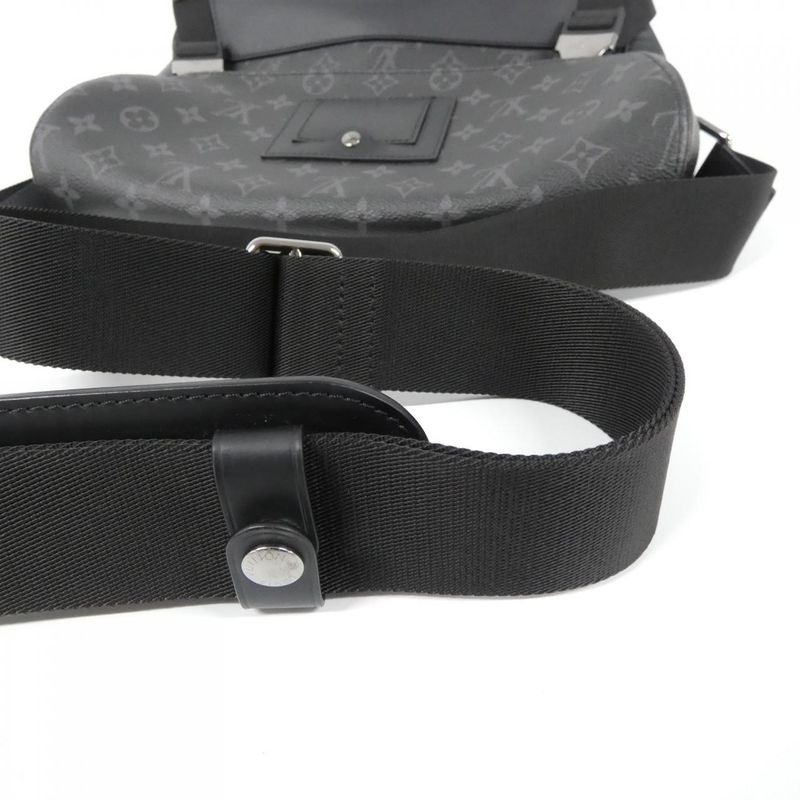 Louis Vuitton Monogram Eclipse Messenger Voyage PM M40511 Shoulder Bag