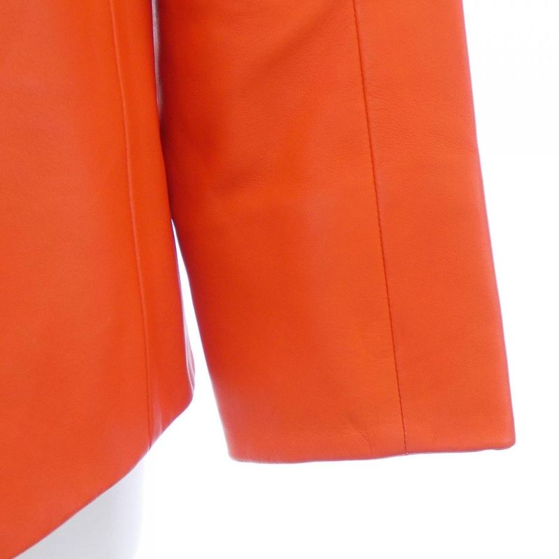 Hermes 46-7003 Leather Jacket