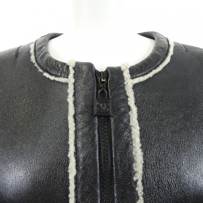 Chanel 08 a Shearling Jacket
