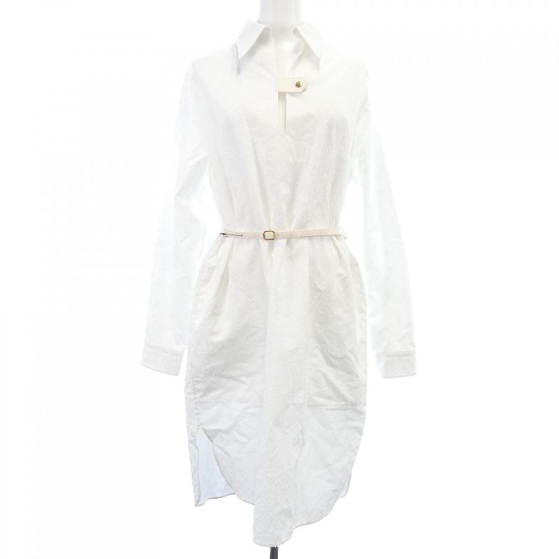 Louis Vuitton Monogram Relief Shirt Dress Fndr06aqv Dress