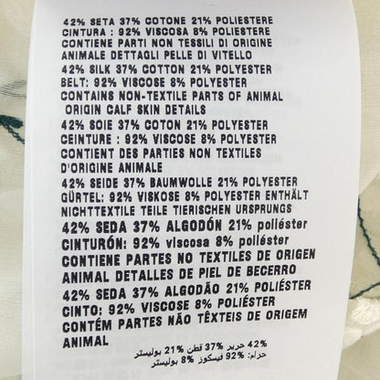 Prada Floral Embroidered Silk Midi Dress P3l88r Sooo 14kf Dress