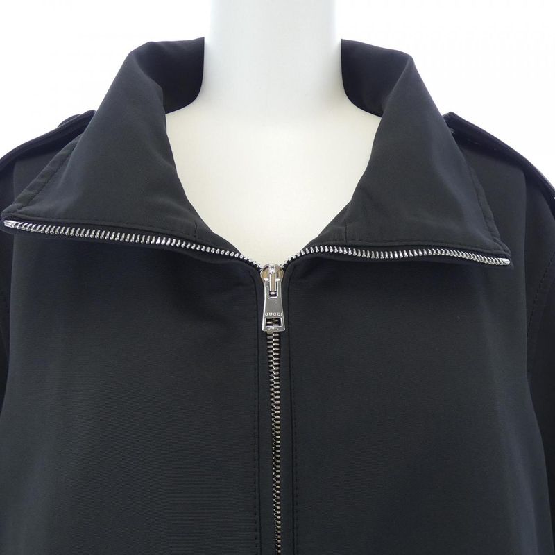 Gucci Nylon Faille Coat 808079 Z8bwb Coat