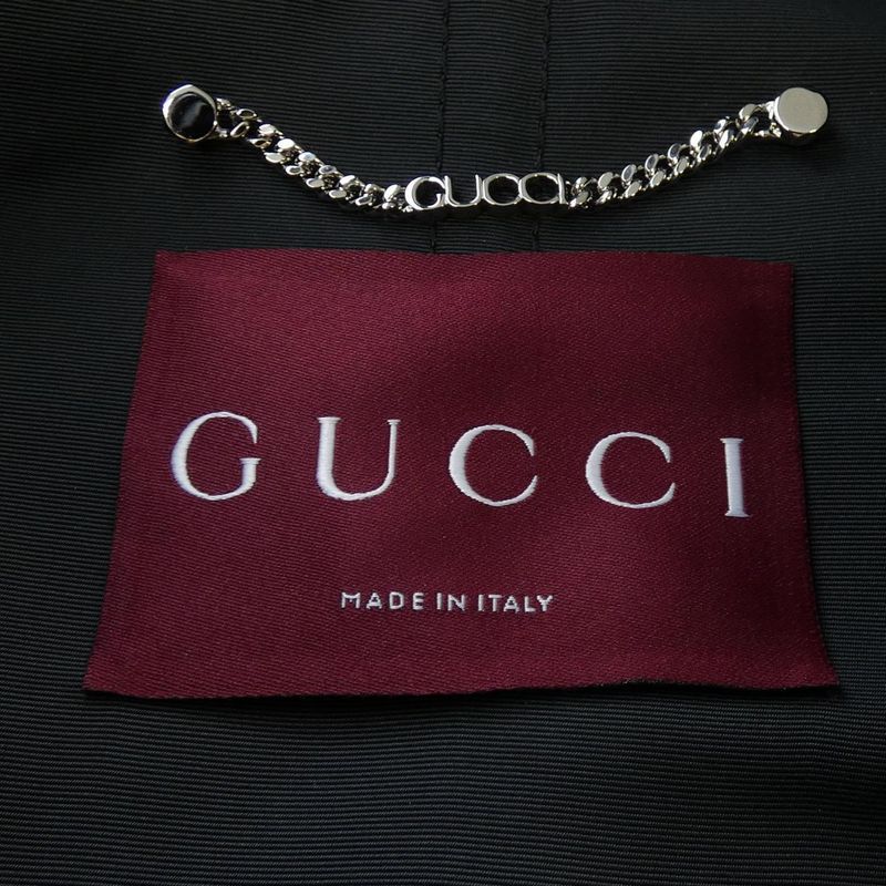 Gucci Nylon Faille Coat 808079 Z8bwb Coat
