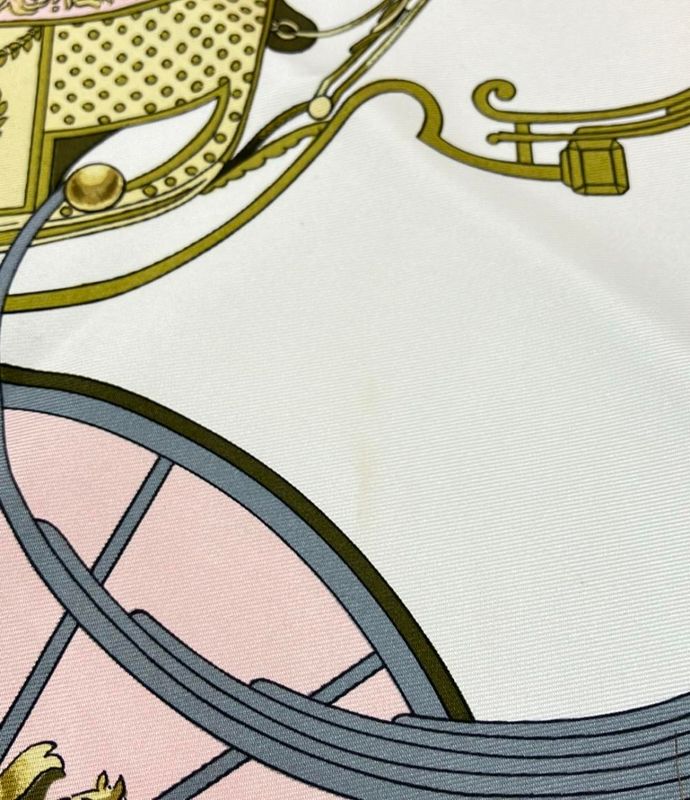 Hermes Scarf Carre90 100% Silk Springs Women's Hermes