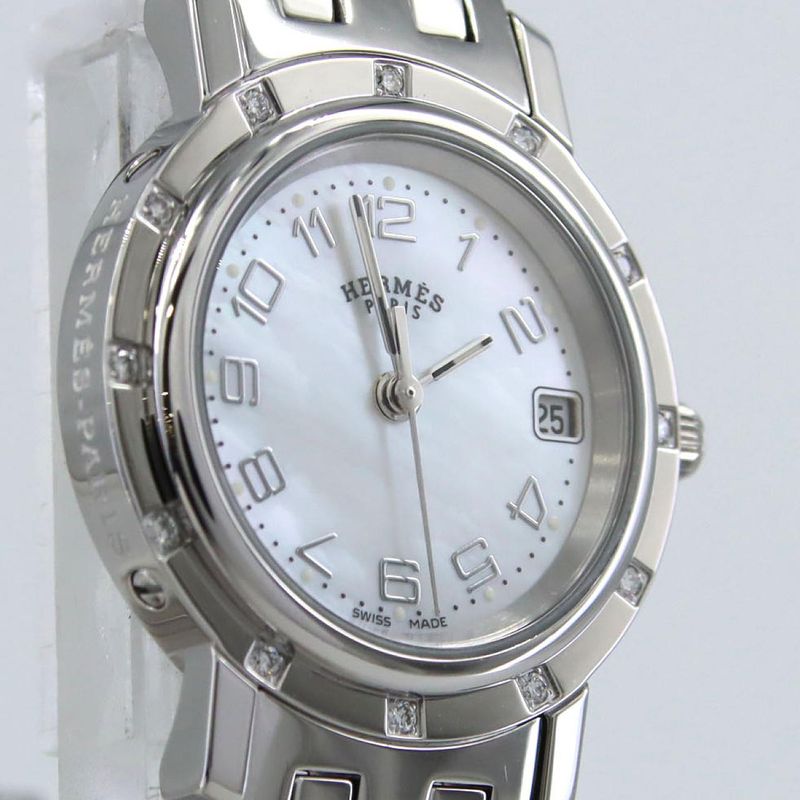 Hermes Clipana Cles 12P Cl4.230 SS Quartz