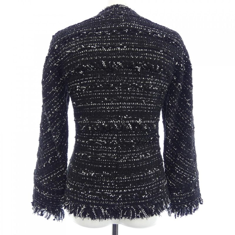 Chanel P39754v28442 No Collar Jacket