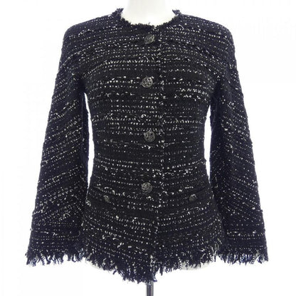 Chanel P39754v28442 No Collar Jacket