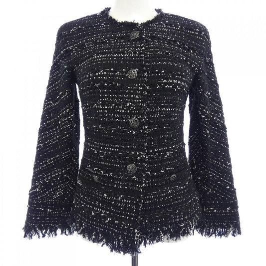 Chanel P39754v28442 No Collar Jacket