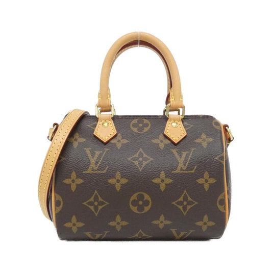 Louis Vuitton Monogram Nano Speedy M61252 Boston Bag