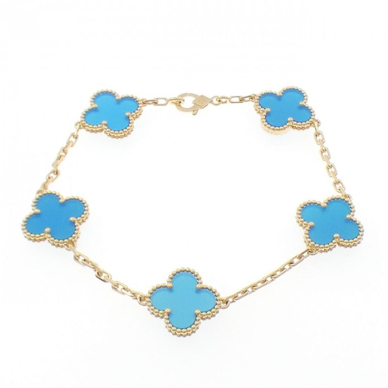 Van Cleef & Arpels Vintage Alhambra 5 Motif Bracelet