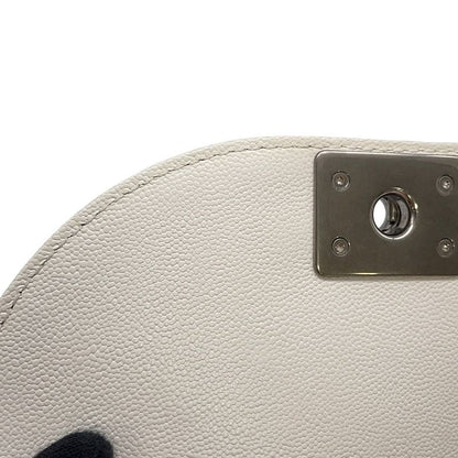Chanel Chain Shoulder Bag Quilted CC Logo Small Caviar