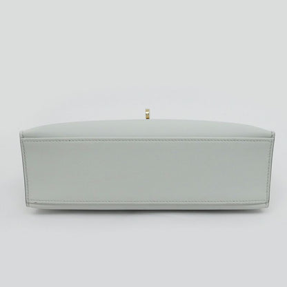 Hermes Pochette Kelly Gris Platinum Chien Pangold Hardware Voswift