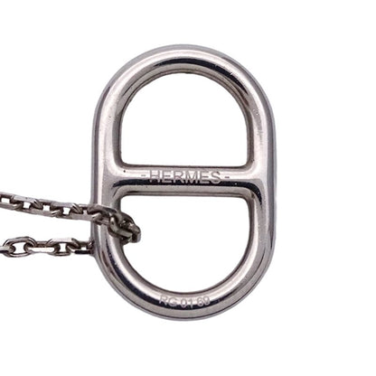 Hermes Necklace Women's Men's Brand Haut Maillon Chaine D'ancre Metal Leather