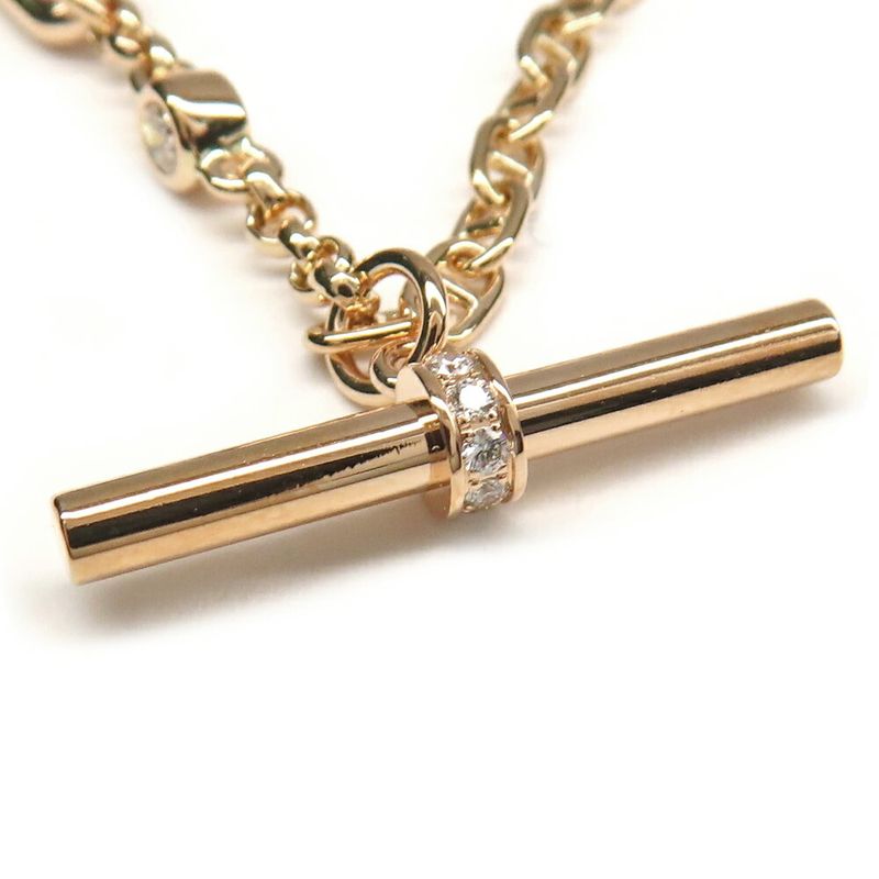 Hermes Bracelet Chaine D'ancre Chaos Diamond ST 750pg 18K Manufactured