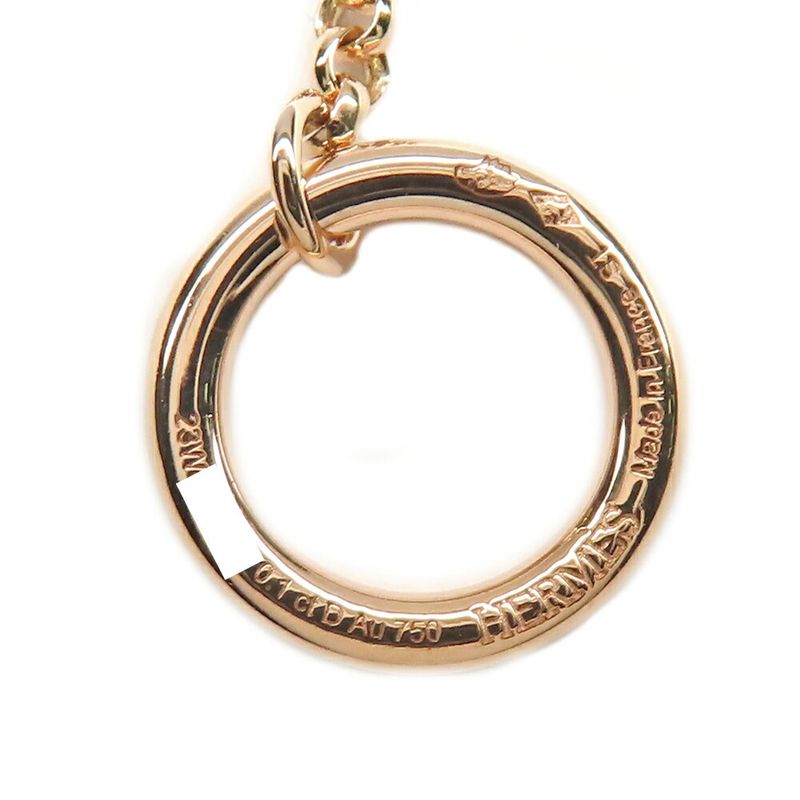 Hermes Bracelet Chaine D'ancre Chaos Diamond ST 750pg 18K Manufactured