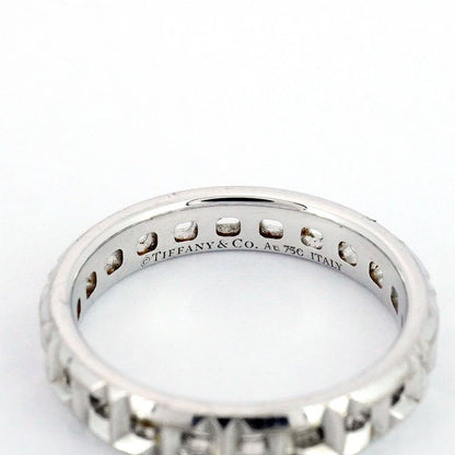 Tiffany & Co Ring T True 18k White Gold White Gold No 7.5 Women's