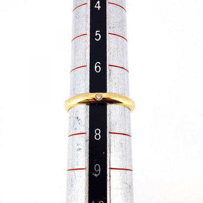 Cartier Ring Classic Wedding 1pd 18k Yellow Gold Yellow Gold Diamond #47 Ladies