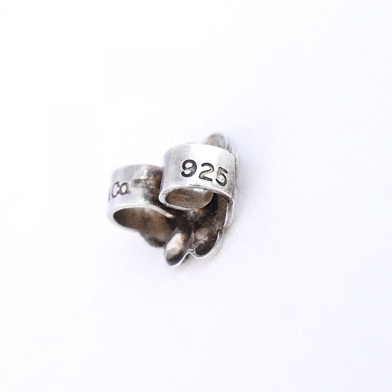 Tiffany & Co Earrings Tenderness Heart Silver 925 Women's