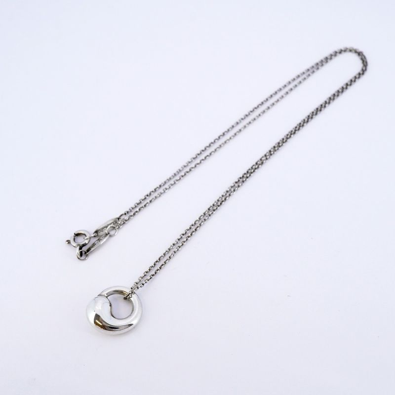 Tiffany & Co Necklace Eternal Circle Silver 925 Women's