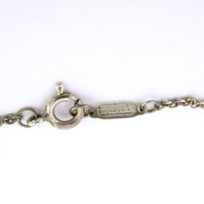 Tiffany & Co Necklace Signature Cross 18k Yellow Gold Yellow Gold Silver 925