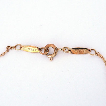 Tiffany & Co Necklace Visor Yard 1pd 18k Pink Gold Pink Gold Diamond Ladies